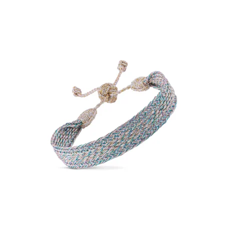  Bracelet Izy N°1 in Gold Silver Tiffany Blue 