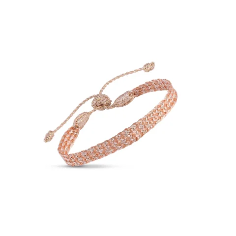 Bracelet Ania Num 2 Rose Gold Amber