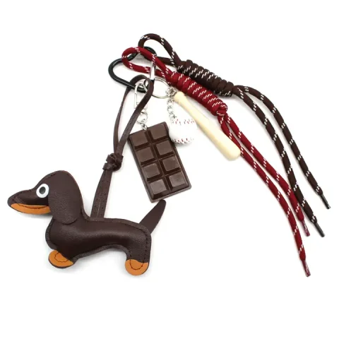 BIJOU DE SAC – TECKEL MARRON