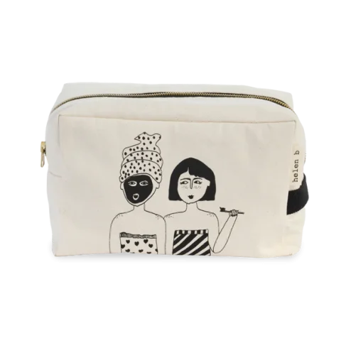 Grande Trousse de Toilette avec Illustration filles salle de bain