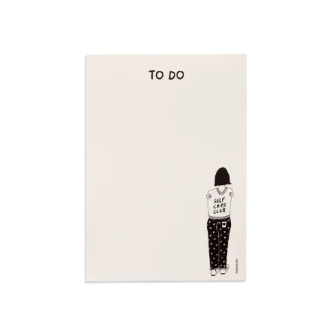 Bloc-Notes Self Care avec Illustration par Helen B