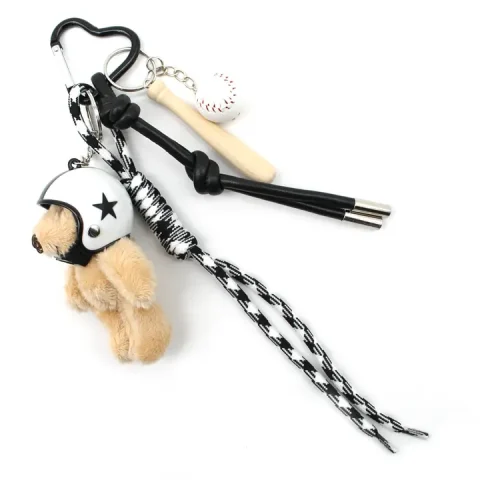 GRIGRIS DE SAC – BIJOUX DE SAC NOUNOURS BLANC