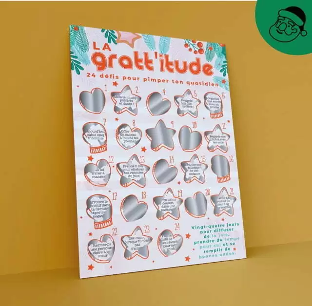 4 3D calendrier de lAvent positif good mood Medium