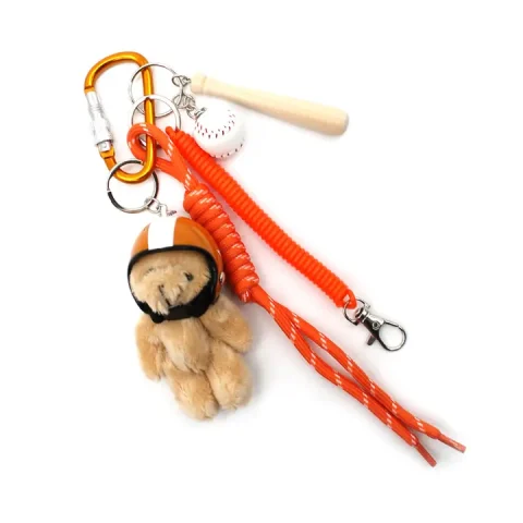 GRIGRIS DE SAC – BIJOUX DE SAC NOUNOURS ORANGE