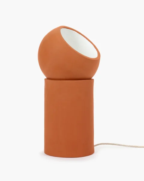 Lampadaire L Terracotta – Collection Terra Light par Lauren Van Driessche