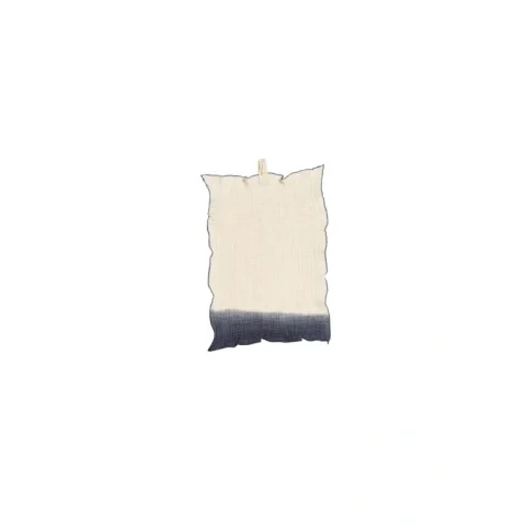 Serviette en gaze de coton Navy