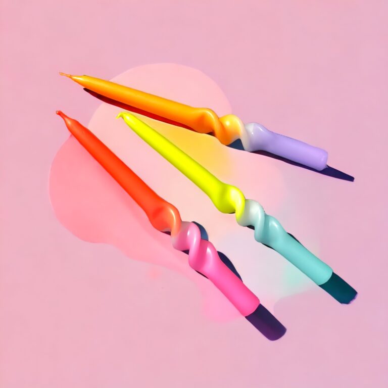 Trio de bougies Swirl Topsy 1 Topsy Turvy 01