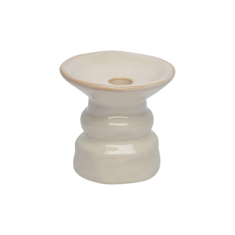 bougeoirpottery sablemmd11h11cm