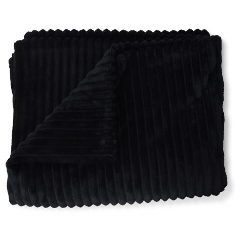 Plaid Noir tout Doux de 130X170 cm