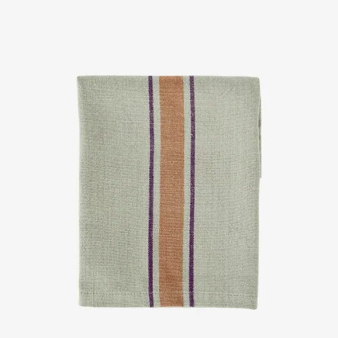 Torchon de cuisine en coton  gris