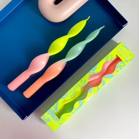 Duo de bougies Miami Yellow