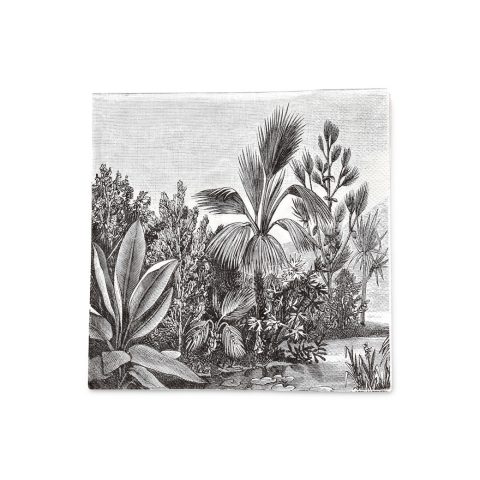 Paquet de 20 Serviettes invitation voyage