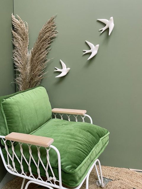 L’hirondelle volage Blanc Naturel de Monochromic 