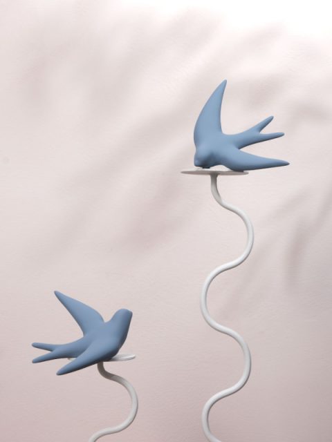 L’hirondelle Volage Bleu Infini