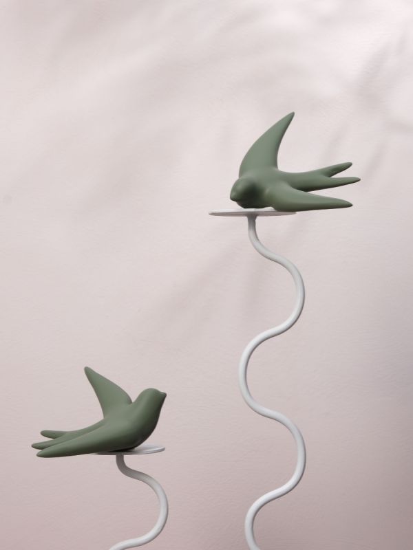 volage hirondelle ceramique provence monochromic