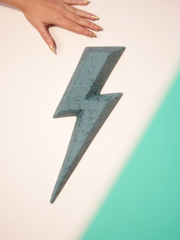 ziggy eclair ceramique vert pepite monochromic